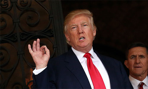 El presidente electo estadounidense Donald Trump Trump: “Los rusos dejan como tontos a la CNN y NBC”